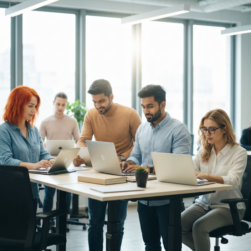 Mid-market retailer team reviewing AllAI e-commerce results